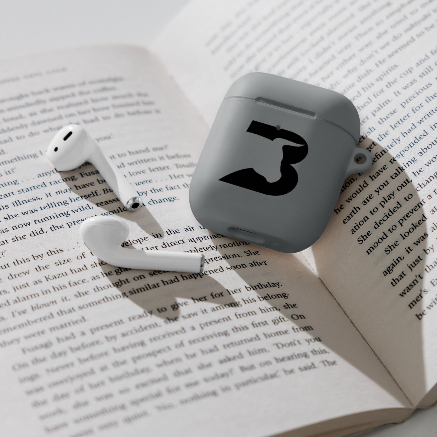 Funda de silicona para AirPods (Negro)