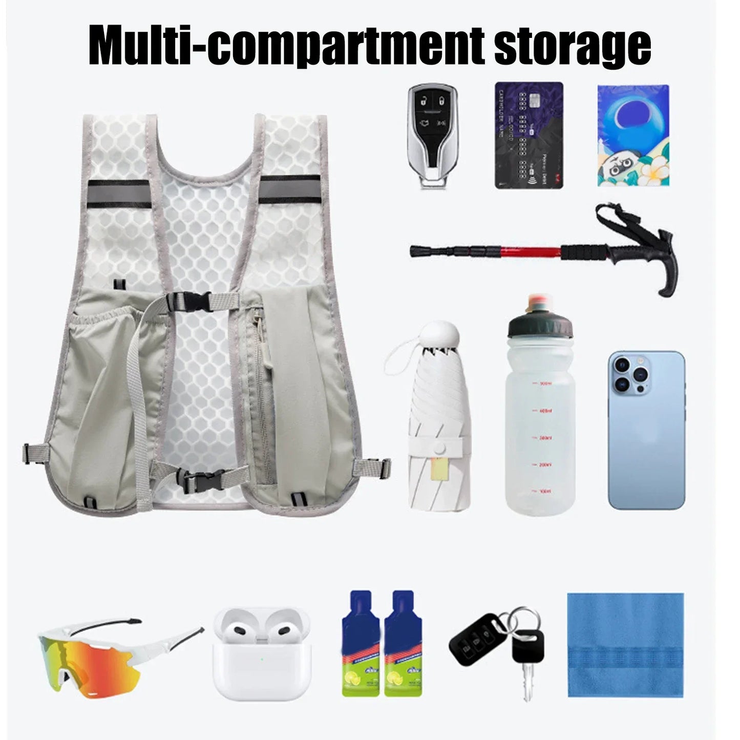 Chaleco de hidratación para correr